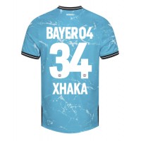 Bayer Leverkusen Granit Xhaka #34 Tredjedrakt 2023-24 Kortermet